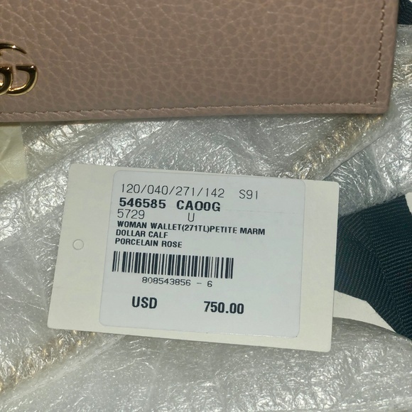 Authentic Brand New Gucci WOC in Porcelain Rose - Picture 6 of 8